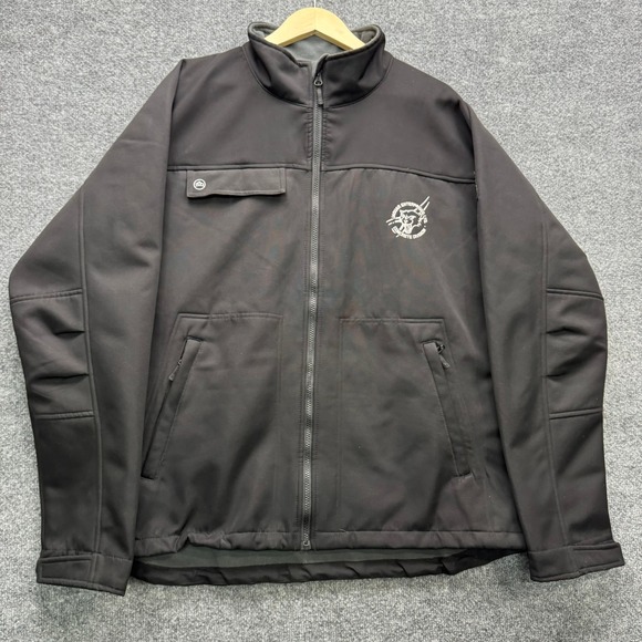 Stormtech Softshell Jacket Mens Size XL Black Full Zip Performance Workwear Coat - Picture 1 of 14